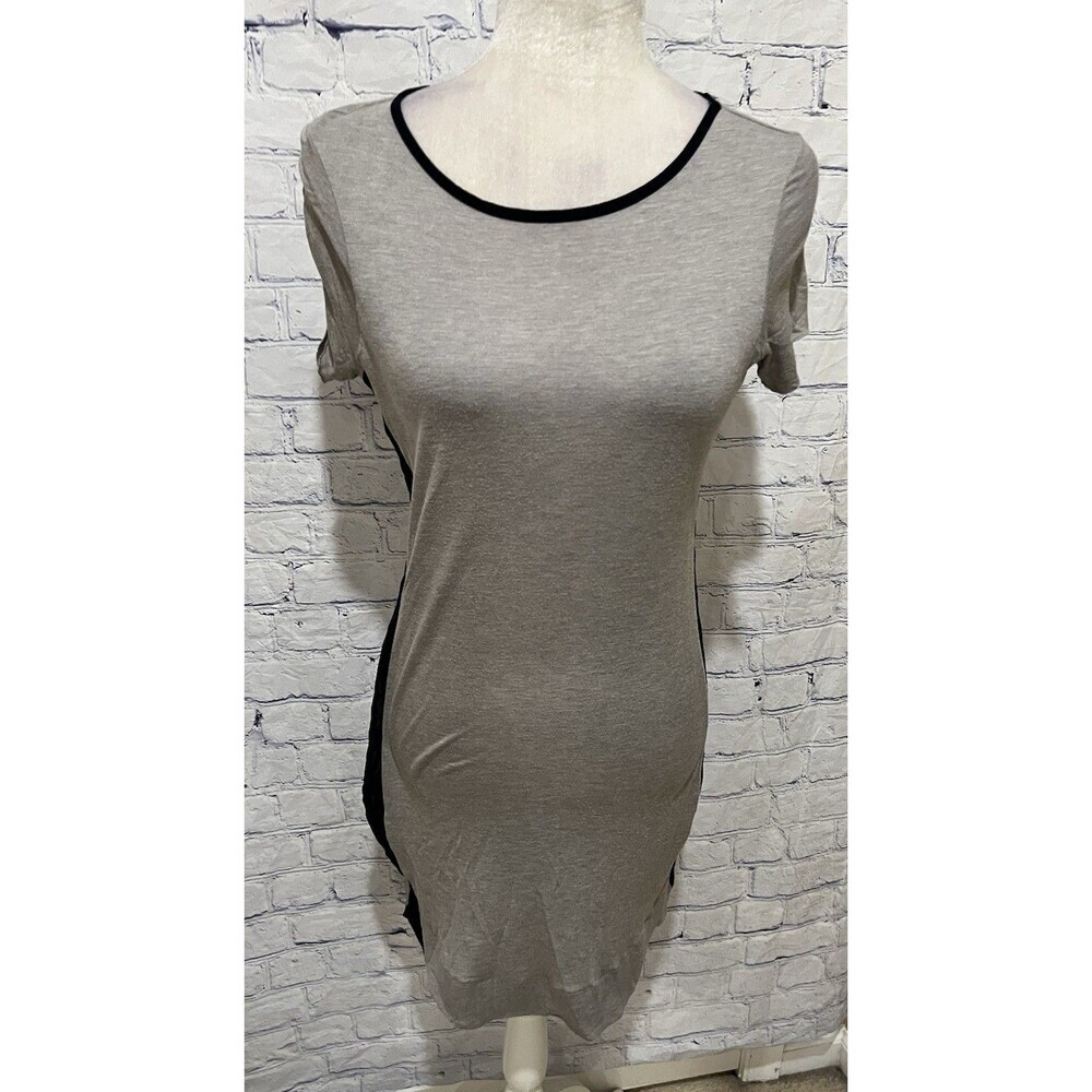 AllSaints Spitalfields Shirt Dress Woman’s Modal Silk Gray Lightweight Size 4